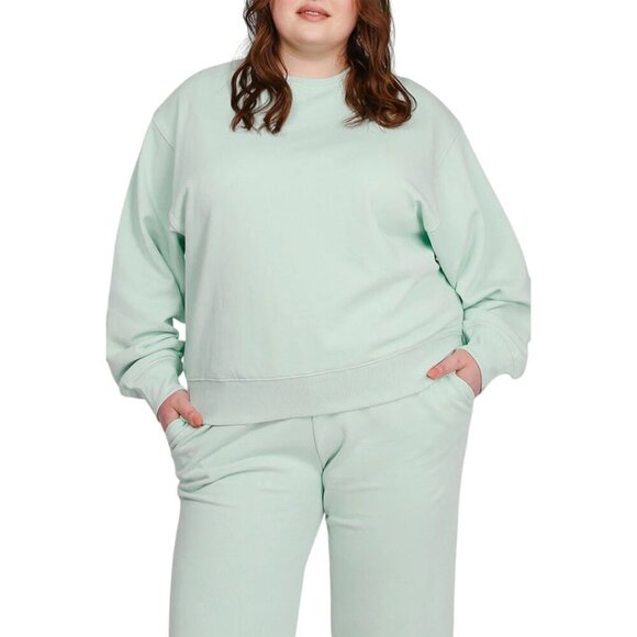 Brunette The Label Tops - NEW Brunette the Label "Best Friend " Crew | Mint Gelato